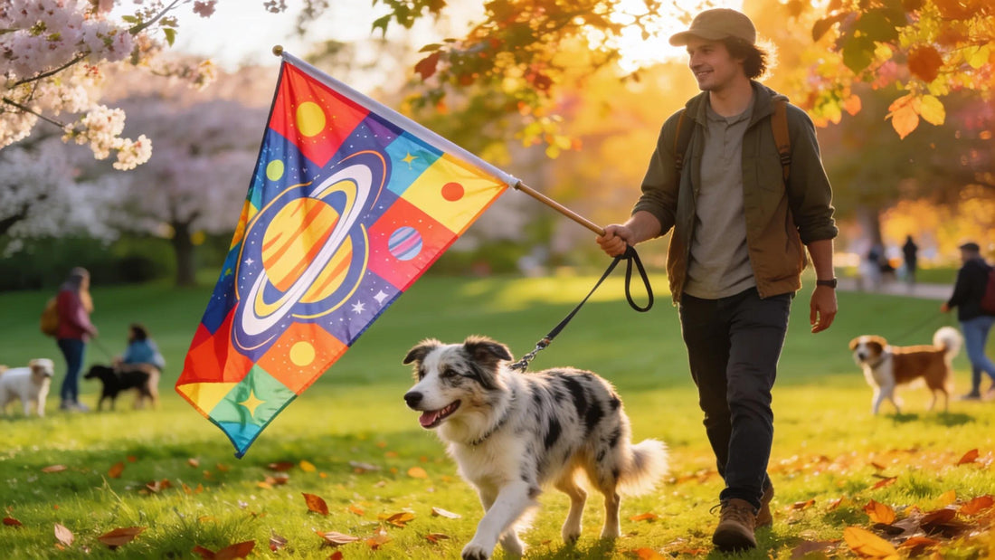 Dog Needs Space Flag: Understanding and Adopting the Simple Signal Australian Walkers Use