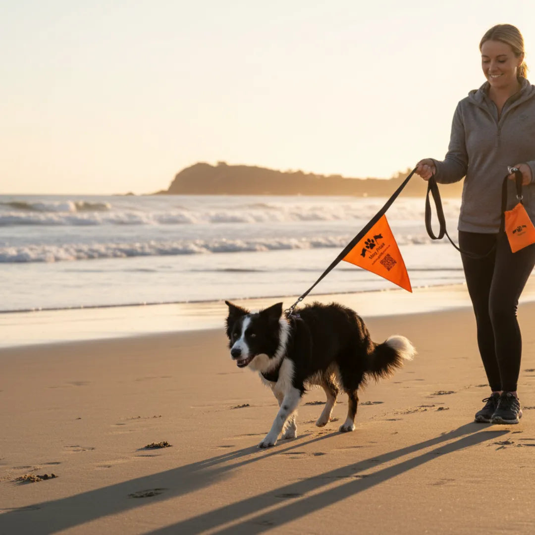 Wag Flags | Safe Dog Walks Made Easy | Dog Walking Safety System