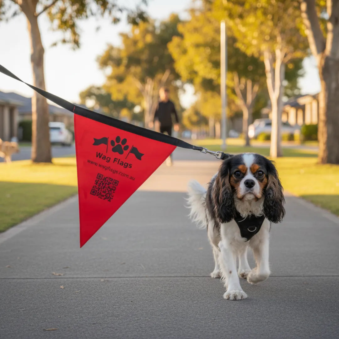 Wag Flags | Safe Dog Walks Made Easy | Dog Walking Safety System